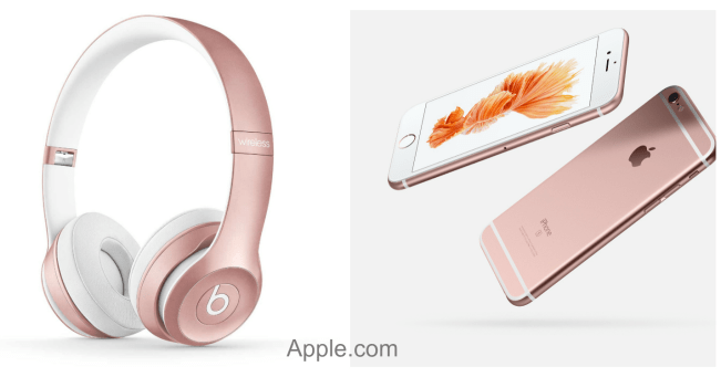 rose gold - apple