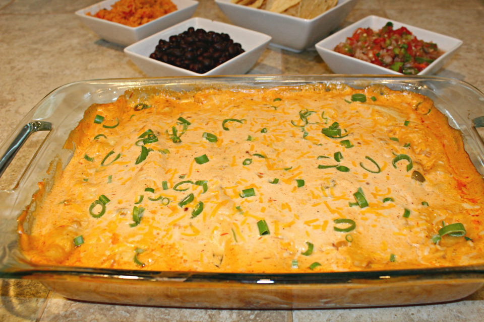 Creamy Chicken Enchiladas